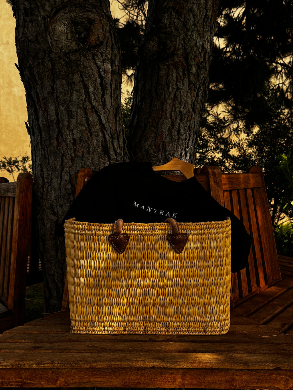 Oversized T-shirt in Black Beauty