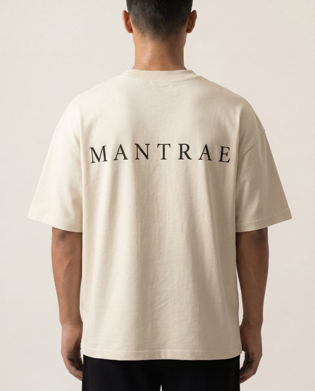 Oversized T-shirt in Lily White