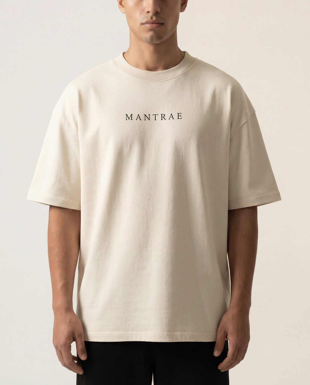 Oversized T-shirt in Lily White